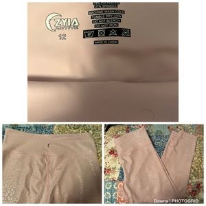 Zyia Active pink legging pants SIZE 12
